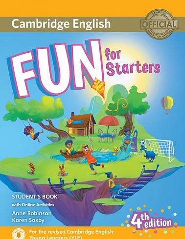 Fun for Starters (4th edition) Student's Book + Online Activities + Home Fun Booklet 2
